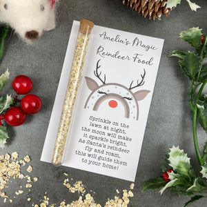 Personalised Magic Reindeer Food-The Persnickety Co