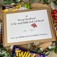 Load image into Gallery viewer, Merry Christmas Purr-fect Cat Mum/Dad - Chocolate Box-3-The Persnickety Co
