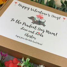 Load image into Gallery viewer, Personalised Pawfect Dog Dad/Mum Valentines Sweet Box

