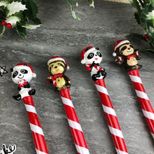 Load image into Gallery viewer, Cute Panda And Sloth Christmas Pens-9-The Persnickety Co
