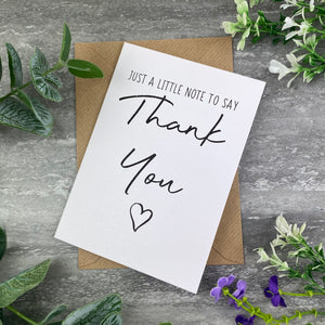 Thank You Card