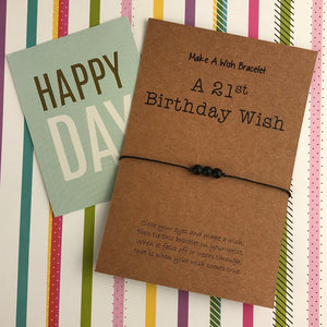 A 21st Birthday Wish - Onyx-5-The Persnickety Co
