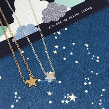 Load image into Gallery viewer, You Are My Sun My Moon And All Of My Stars Necklace-3-The Persnickety Co
