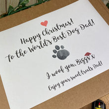 Load image into Gallery viewer, Happy Christmas Worlds Best Dog Mum/Dad Sweet Box-4-The Persnickety Co

