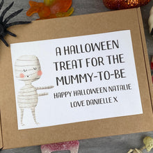 Load image into Gallery viewer, Mummy To Be Personalised Halloween Sweet Box-The Persnickety Co
