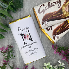 Load image into Gallery viewer, Happy Mother&#39;s Day Nana Personalised Galaxy Bar

