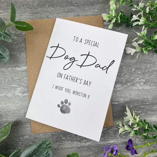 Special Dog Dad On Father's Day Card-The Persnickety Co