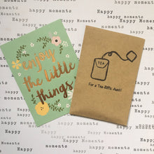 Load image into Gallery viewer, For A Tea-Riffic Aunt - Mini Kraft Envelope with Tea Bag-The Persnickety Co
