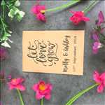 Let Love Grow Wedding Favours - Pack of 12