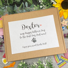 Load image into Gallery viewer, Personalised Dog Dad Sweet Box-The Persnickety Co
