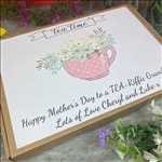 Mother's Day Personalised Tea and Biscuit Box