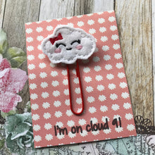 Load image into Gallery viewer, Felt Cloud Paper Clip-8-The Persnickety Co

