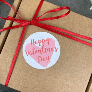 24 Valentine Stickers - Happy Valentine's Day