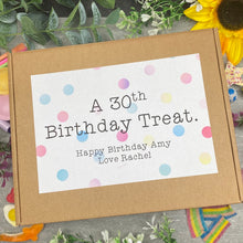 Load image into Gallery viewer, 30th Birthday Personalised Sweet Box-6-The Persnickety Co
