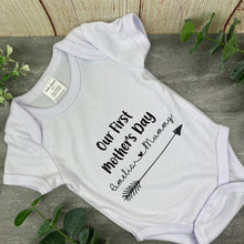 Load image into Gallery viewer, Personalised First Mother&#39;s Day Bib and Vest
