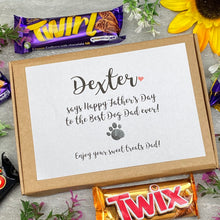 Load image into Gallery viewer, Personalised Happy Father&#39;s Chocolate Box-The Persnickety Co
