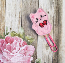 Load image into Gallery viewer, Felt Cat Paper Clip-7-The Persnickety Co
