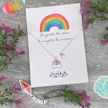 Load image into Gallery viewer, Rainbow Necklace-8-The Persnickety Co
