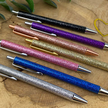 Load image into Gallery viewer, Metallic Glitter Ballpoint Pen
