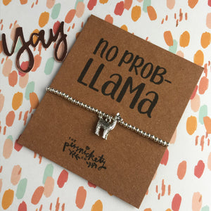 No Prob-Llama Beaded Bracelet-6-The Persnickety Co