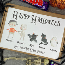 Load image into Gallery viewer, Happy Halloween Personalised Chocolate Box-4-The Persnickety Co
