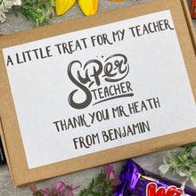 Load image into Gallery viewer, Super Teacher - Chocolate Box-4-The Persnickety Co
