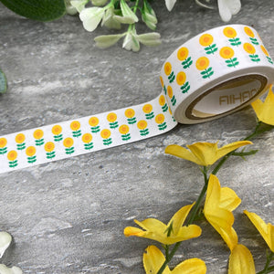 Sunflower Nordic Washi Tape