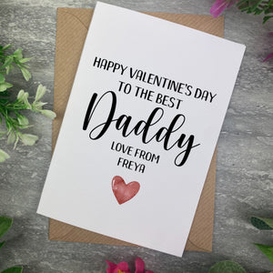 Valentines Card- Best Daddy