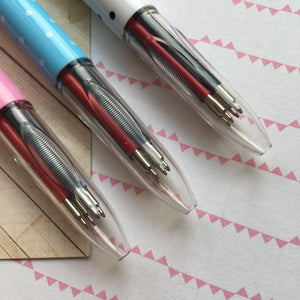 Polka Dot 4 Colour Ballpoint Pen-2-The Persnickety Co