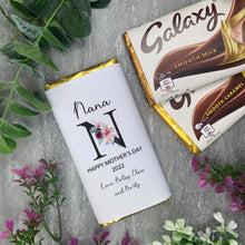 Load image into Gallery viewer, Happy Mother&#39;s Day Nana Personalised Galaxy Bar
