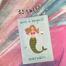 Load image into Gallery viewer, Have A Magical Birthday Postcard-5-The Persnickety Co

