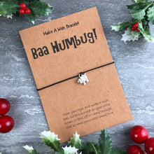 Load image into Gallery viewer, Baa Humbug Wish Bracelet-3-The Persnickety Co
