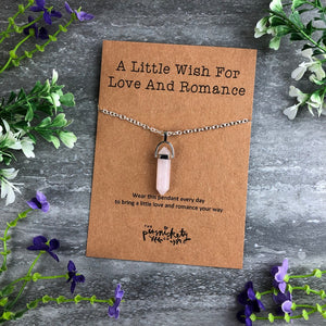 Crystal Necklace - A Little Wish For Love And Romance-4-The Persnickety Co