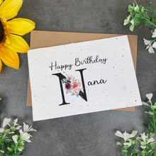 Load image into Gallery viewer, Happy Birthday Nana - Plantable Seed Card

