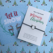 Load image into Gallery viewer, Meowy Christmas Bracelet-5-The Persnickety Co
