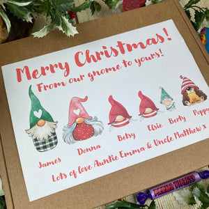 From My Gnome To Yours Family Sweet Box