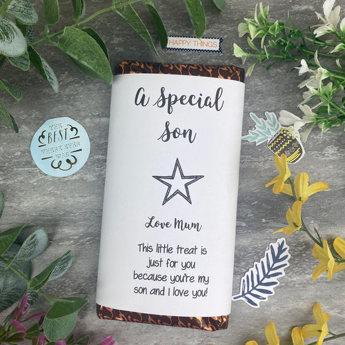 A Special Son Chocolate Bar-The Persnickety Co