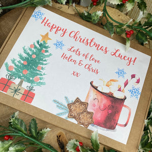 Personalised Christmas Hot Chocolate Box