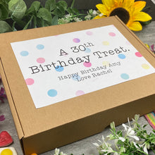 Load image into Gallery viewer, 30th Birthday Personalised Sweet Box-3-The Persnickety Co
