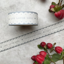 Load image into Gallery viewer, Live, Laugh, Love Washi Tape-The Persnickety Co
