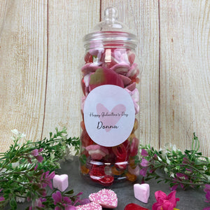 Personalised Galentine's Sweet Jar