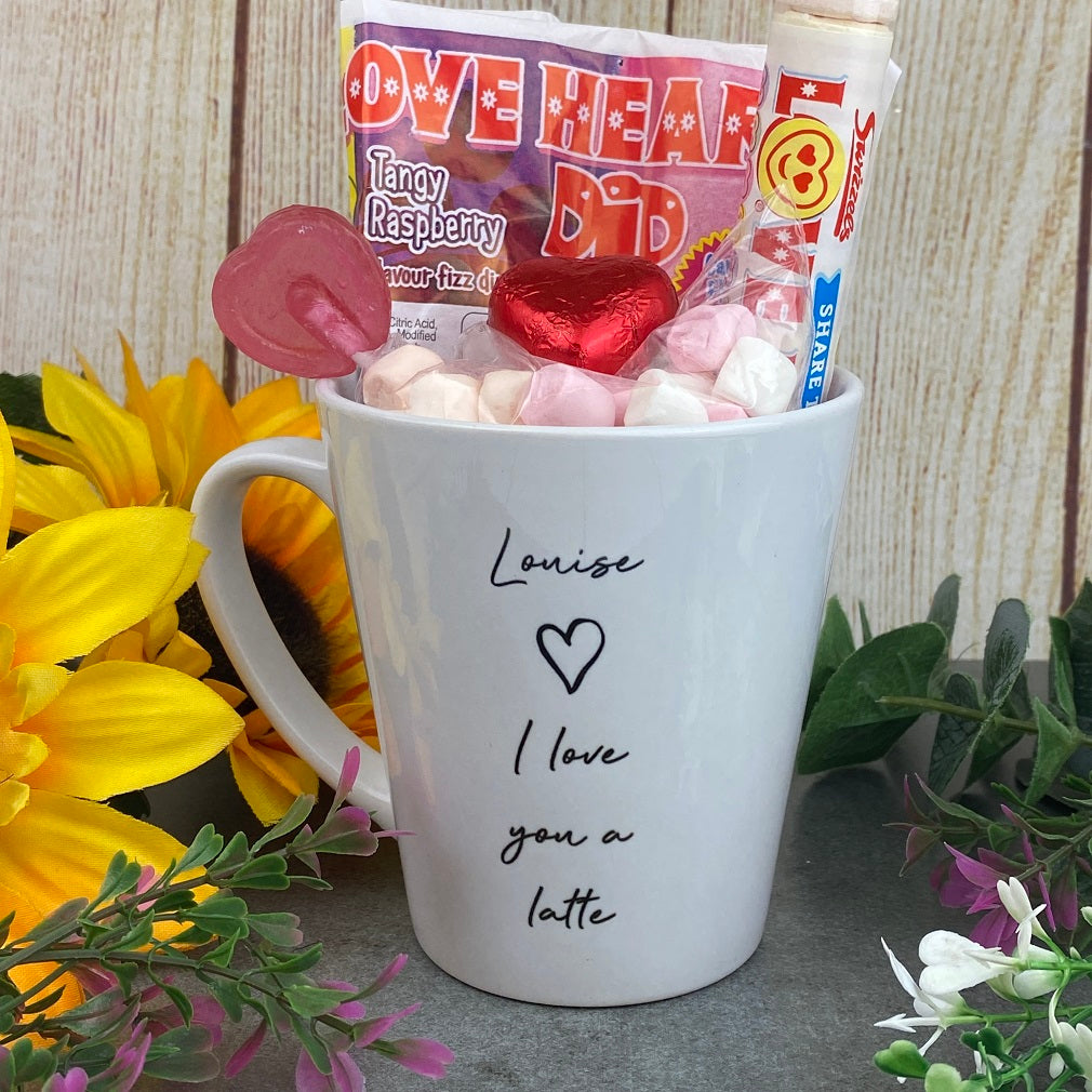 Personalised I Love You A Latte Mug-The Persnickety Co