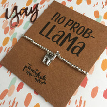 Load image into Gallery viewer, No Prob-Llama Beaded Bracelet-5-The Persnickety Co
