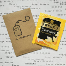 Load image into Gallery viewer, For A Tea-Riffic Sister Mini Kraft Envelope with Tea Bag-3-The Persnickety Co
