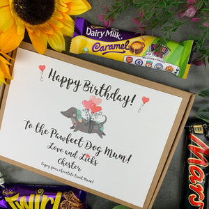 Personalised Dog Mum Birthday Chocolate Box