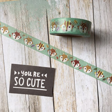 Load image into Gallery viewer, Nordic Fox Washi Tape-The Persnickety Co
