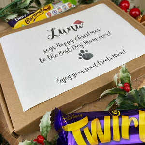 Personalised Christmas Mum/Dad - Chocolate Box